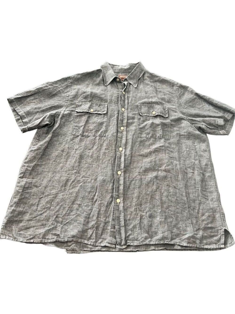 Michael Kors Linen short Shirt  size XL